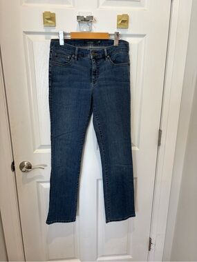 Ralph Lauren Classic Mid-Rise Dark Blue Women's Jeans #1357